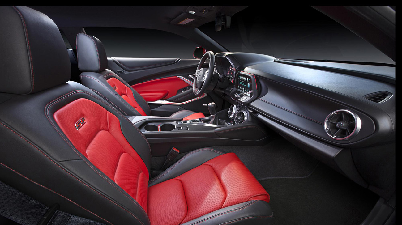 Inside the 2016 Camaro SS