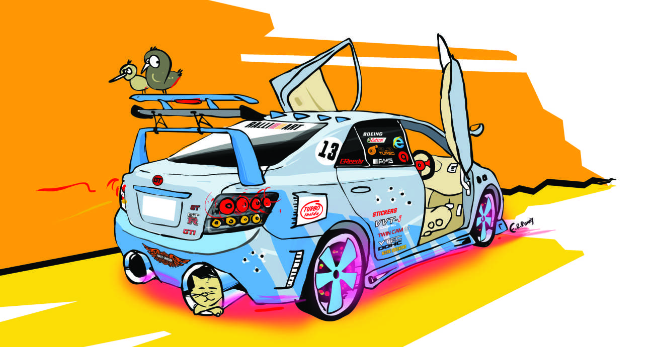 Car-Cartoon