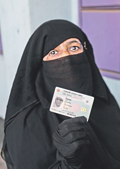 Bangladesh Female voter