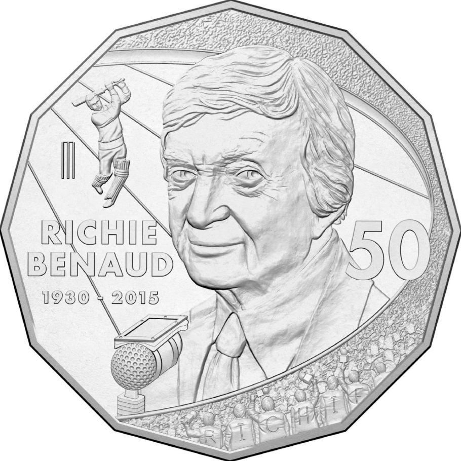 Richie Benaud coin