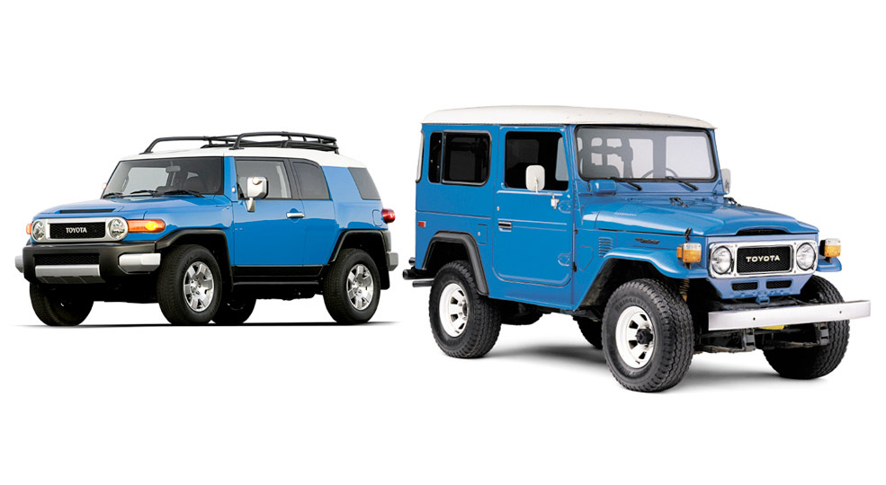 Land Cruiser old vs new