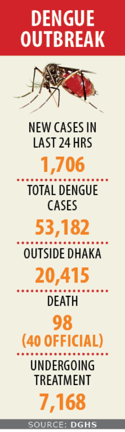 dengue fever patients