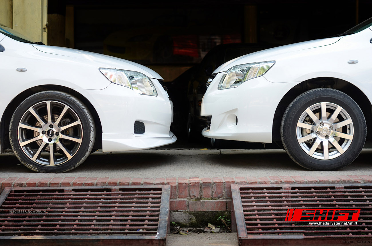 TOyota Corolla Axio GT Turbo 2.0  shift bangladesh Tasdid H CHowdhury comparison