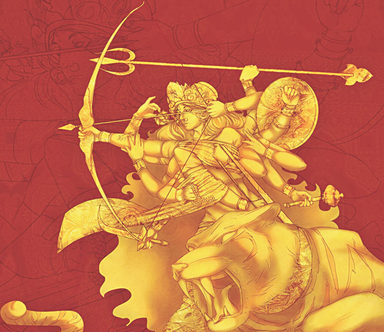 Durga Idol