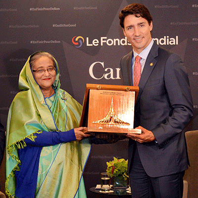 hasina-Canada 