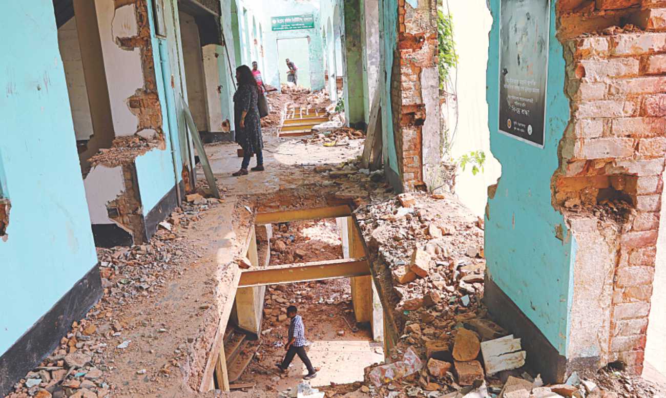 Historic building demolished