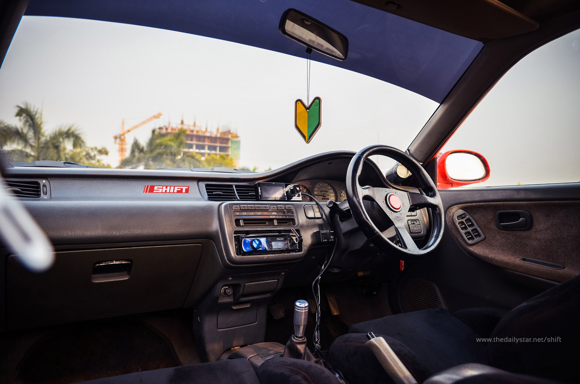 1993 Honda Civic B20B interior