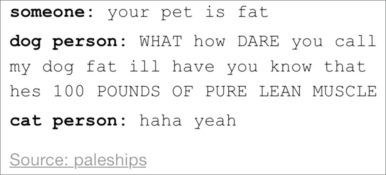 How pet preferences profile you