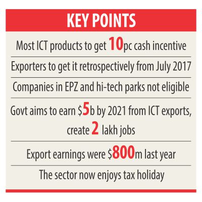 ict cash incentive