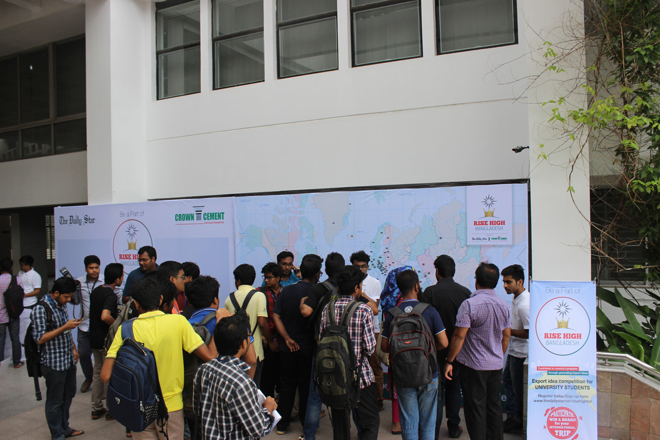 Rise High Bangladesh :Youths exuberant as campus activation programme kicks off