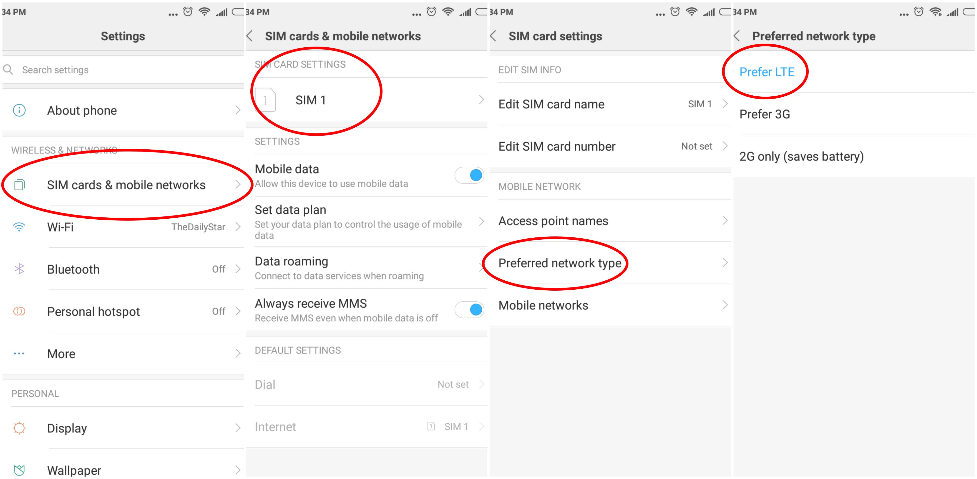4G internet service