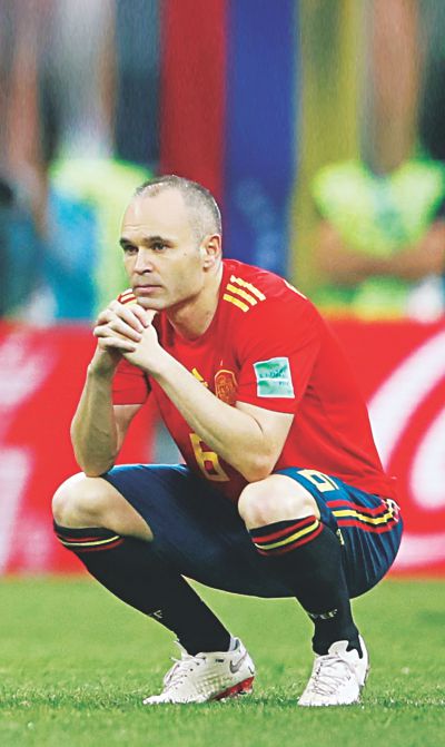maestro Andres Iniesta