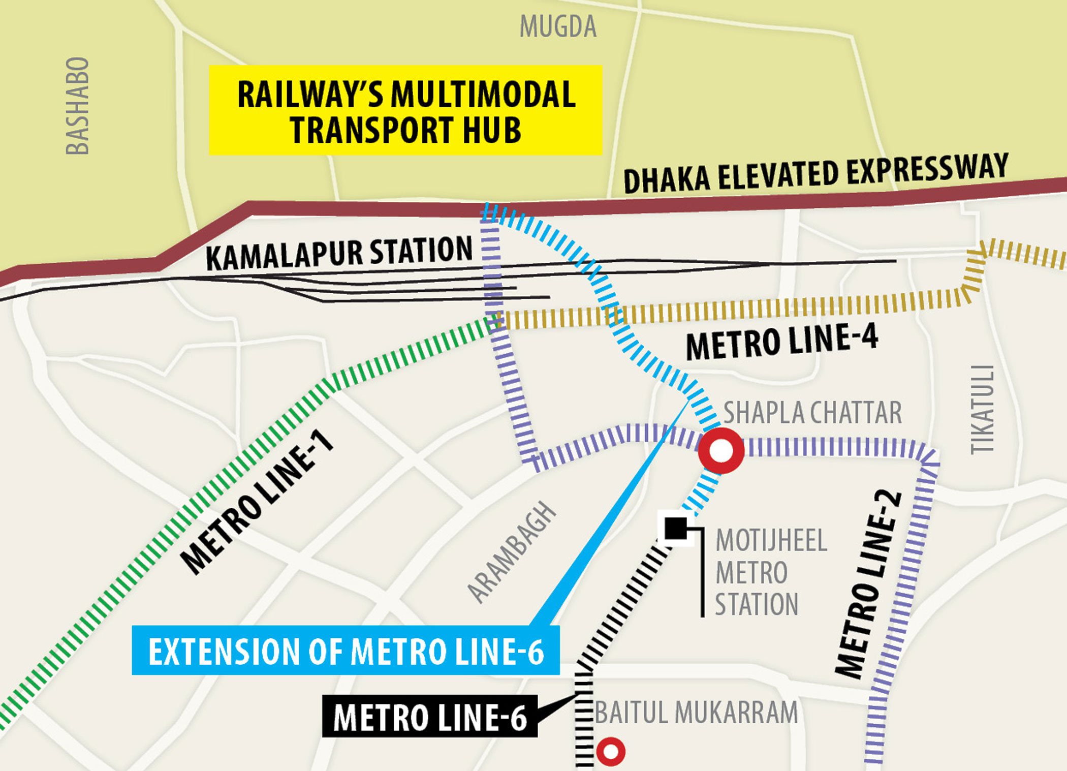 metro rail map