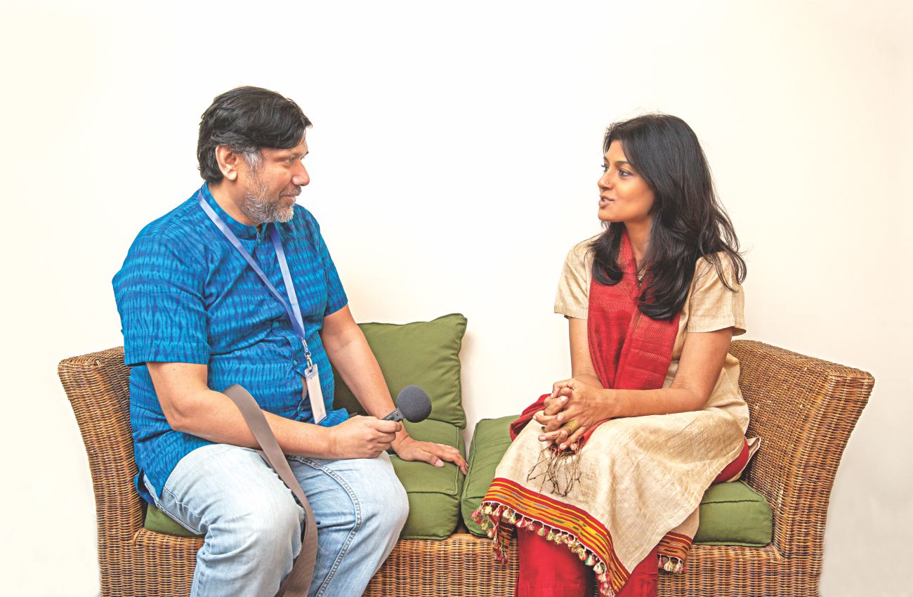 Nandita Das with Rafi Hossain 