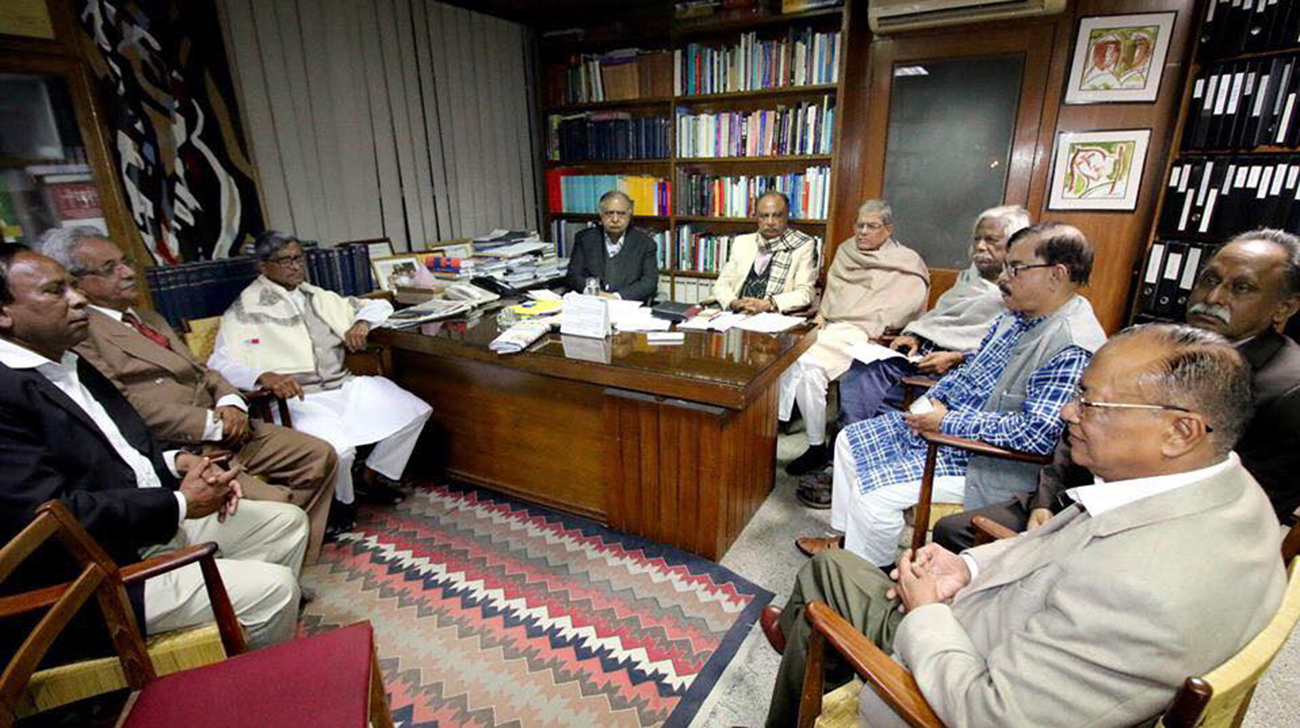 Bangladesh Jatiya Oikyafront leaders