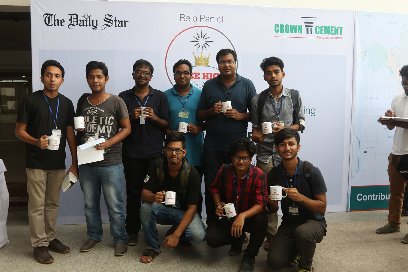 Rise High Bangladesh :Youths exuberant as campus activation programme kicks off