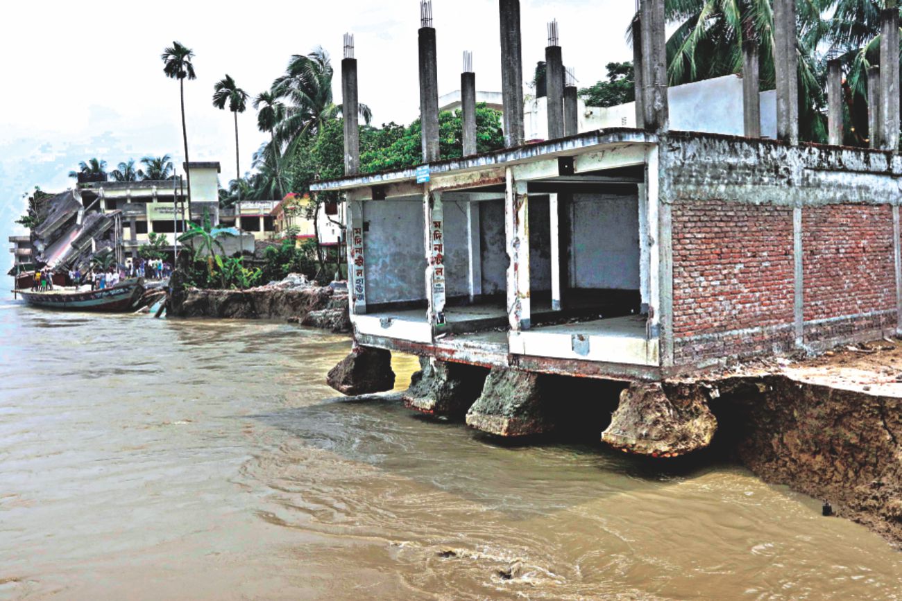 Padma river erosion