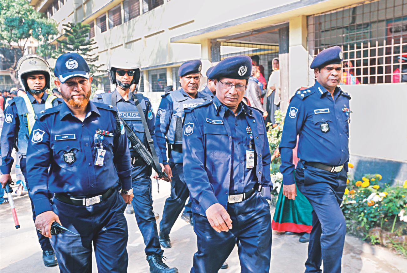 Snapshots of Bangladesh Election Day