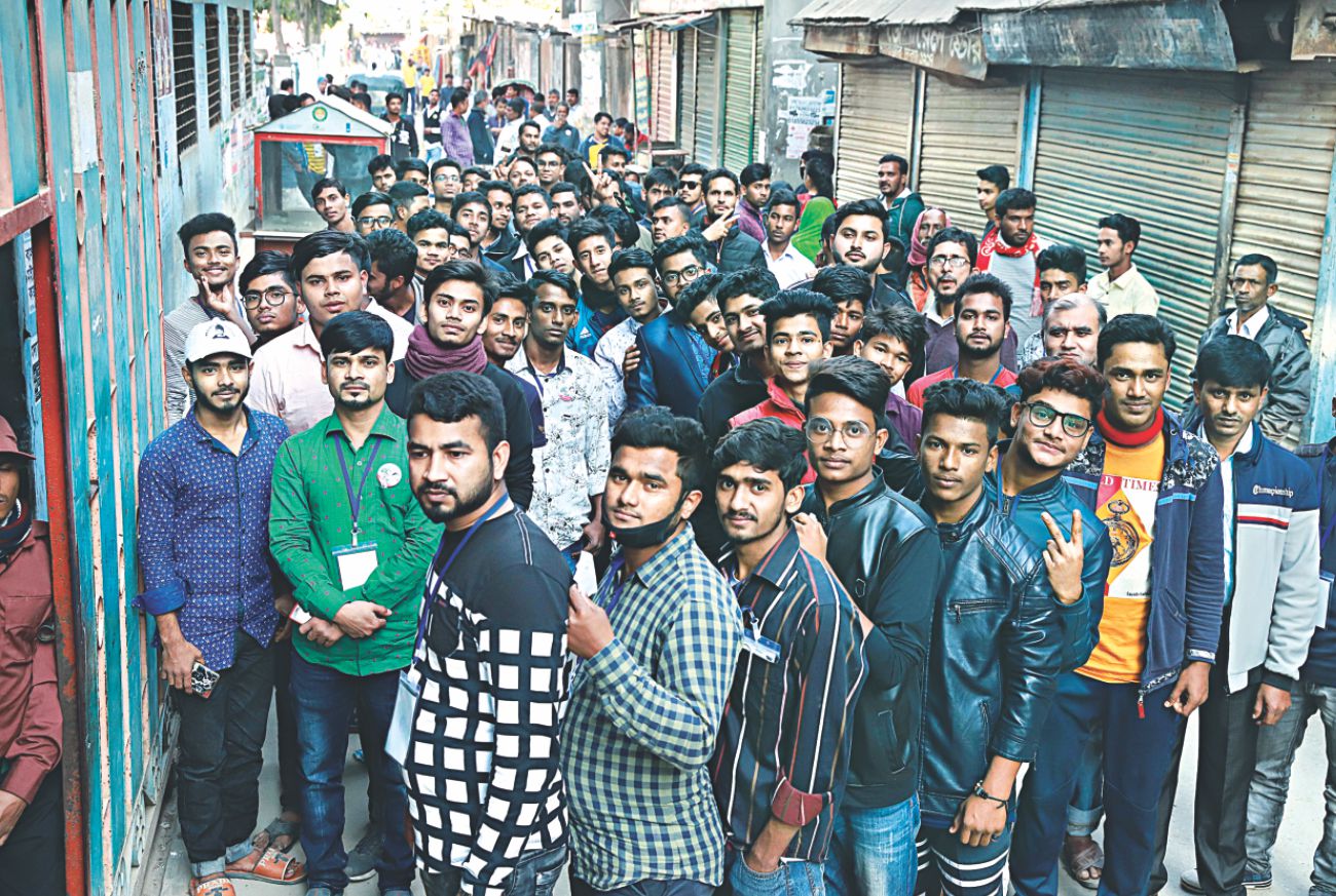 Bangladesh voters