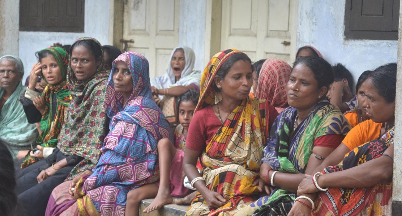 Relief distribution in Moulvibazar