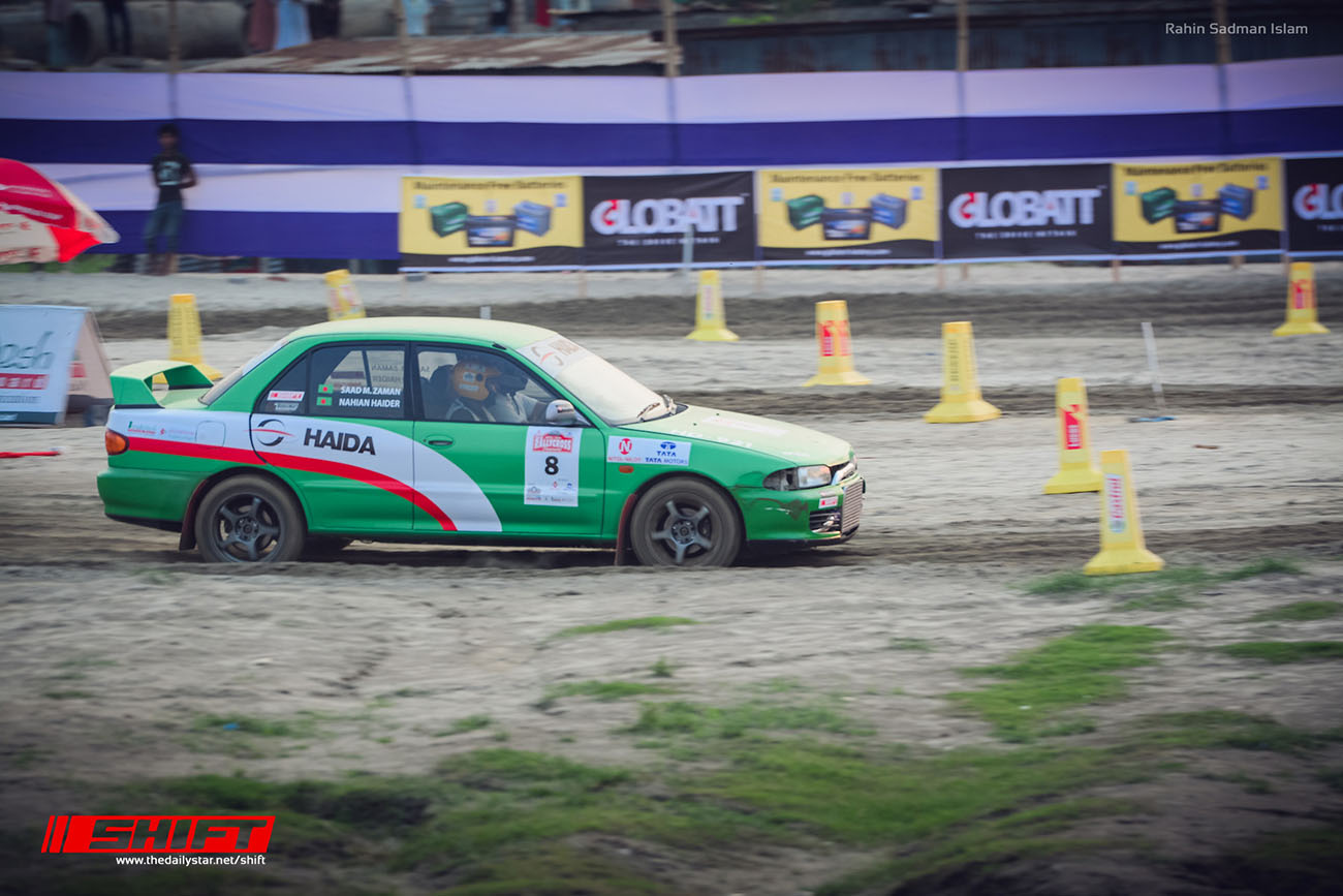 rahin shift rallycross 2015 bangladesh mitsubishi turbo