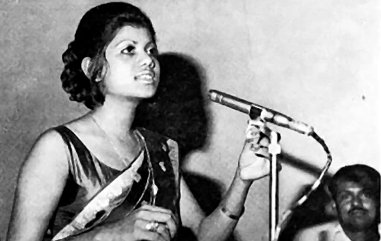 Prominent singer Runa Laila
