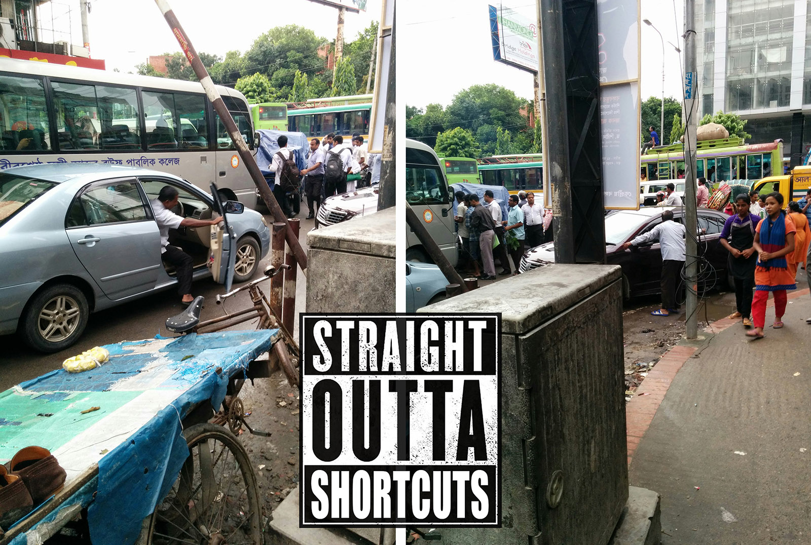 Straight outta shortcuts - Dhaka drowns after an hours rain