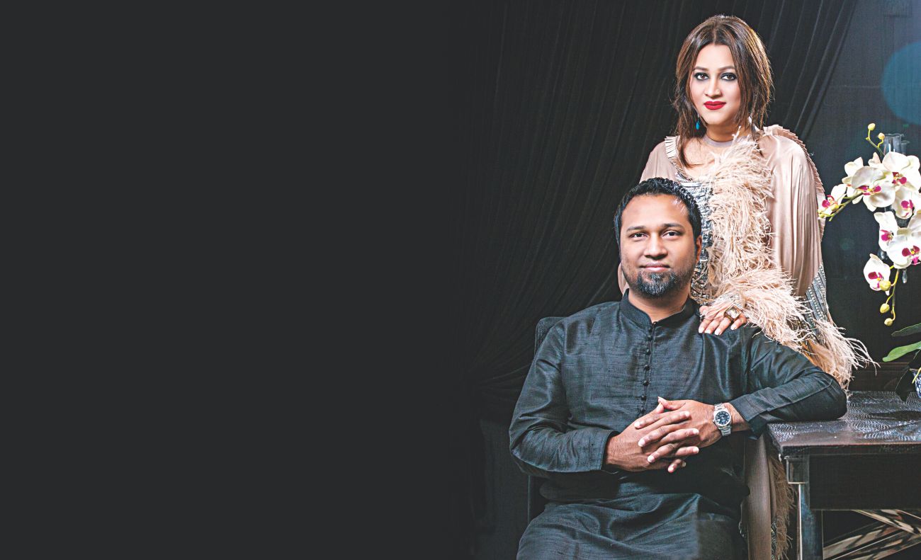 Kaushik Hossain Taposh and Farzana Munny