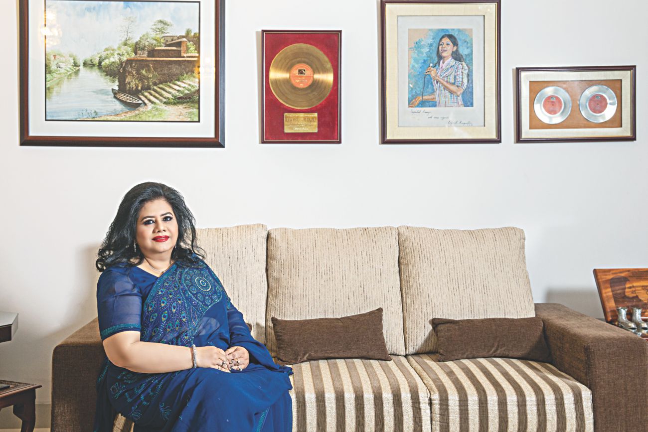 Famous singer Runa Laila