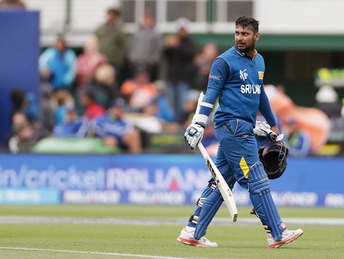 Sangakkara walks