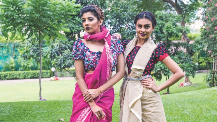 Bringing back the puffed blouse 