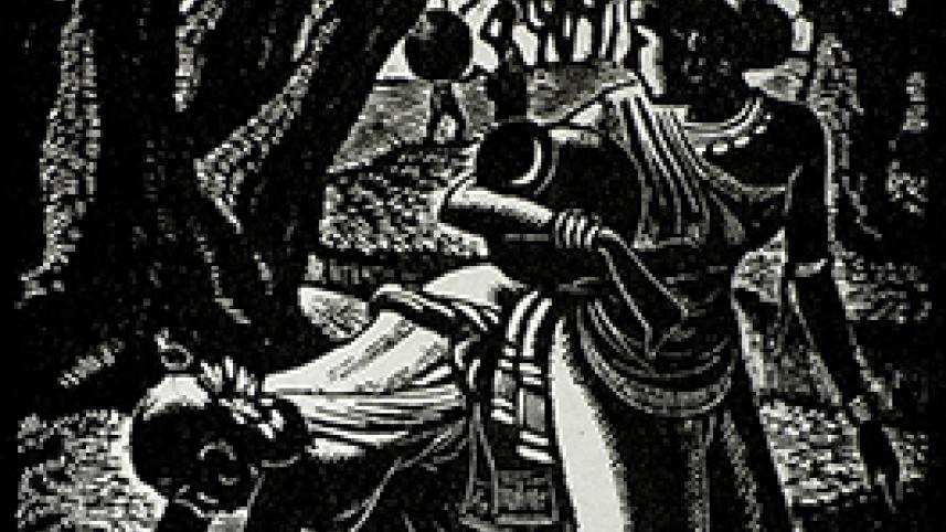 Homeward Bound (1945) and Santal Woman (1946).jpg