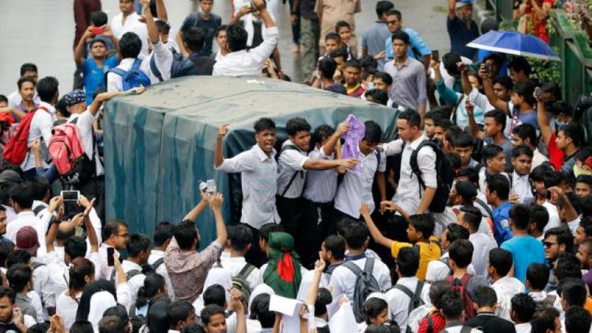 Anarchy in transport sector