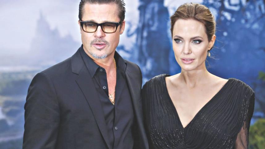 Angelina Jolie and Brad Pitt