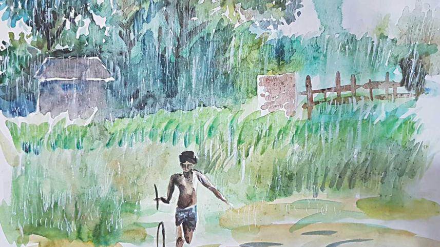 Anisul Hoque's painting