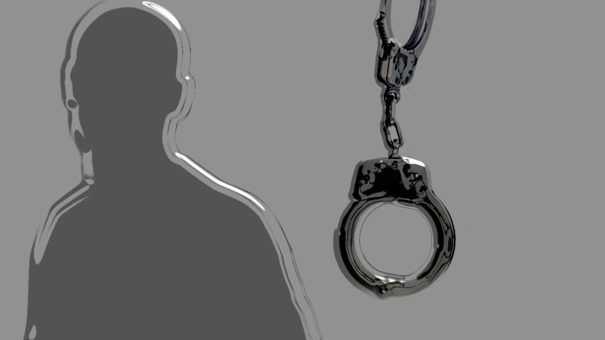 Bangladesh Chhatra League leader assaulting college teacher