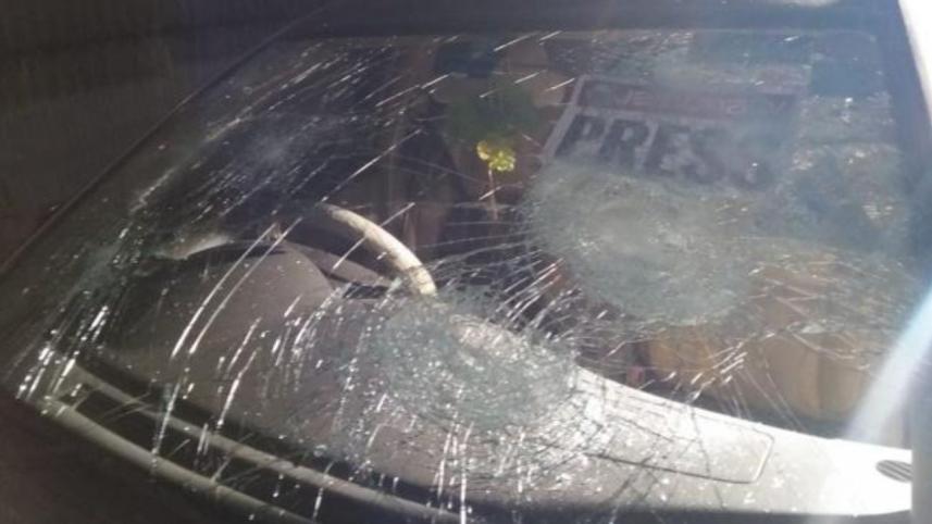 Attack on journo
