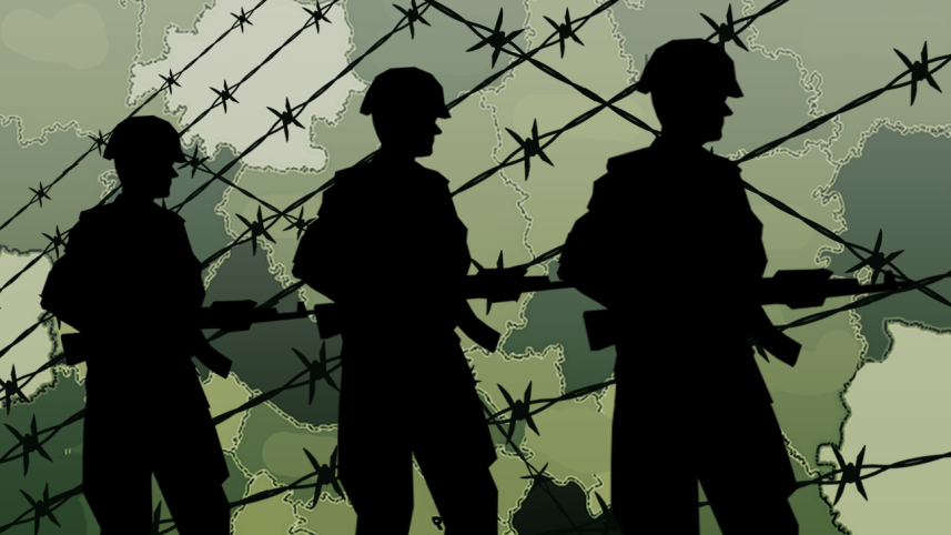 BSF Firing to Bangladeshi Cattle Trader