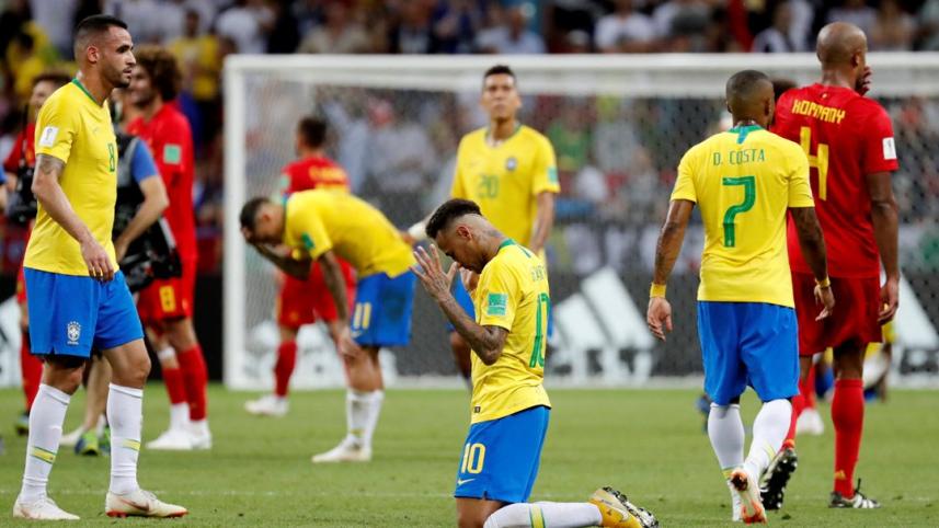 Brazil teams last match.JPG