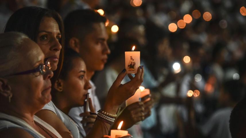 Tribute to Chapecoense tragedy 