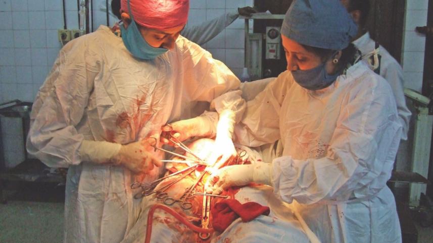 Caesarean sections