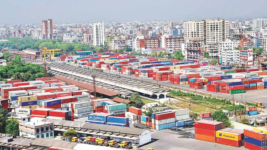 Container congestion Ctg port.jpg