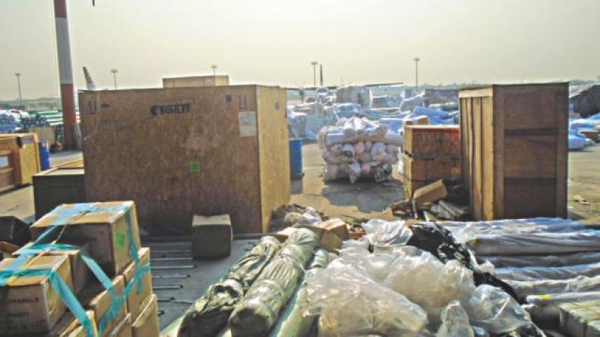 Dhaka Airport cargo handling