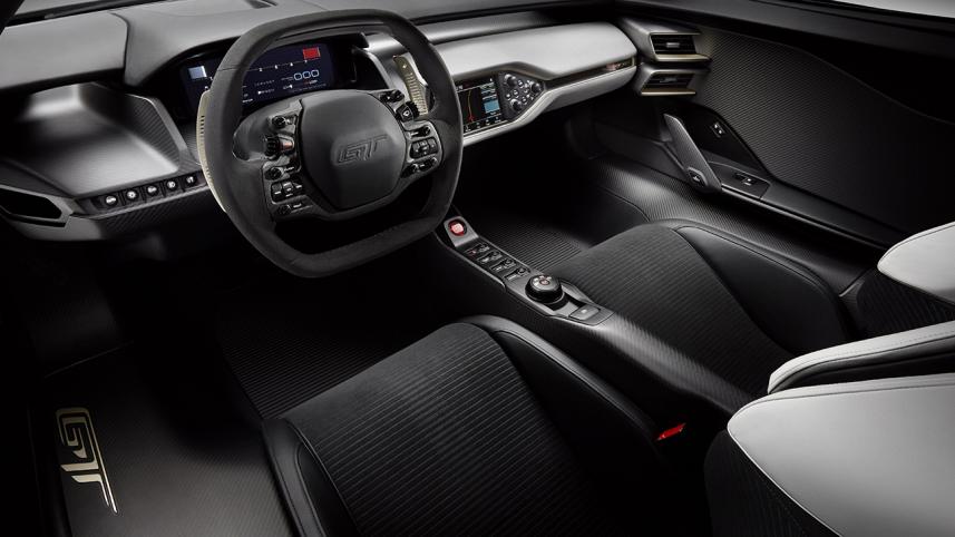 All-New Ford GT interior