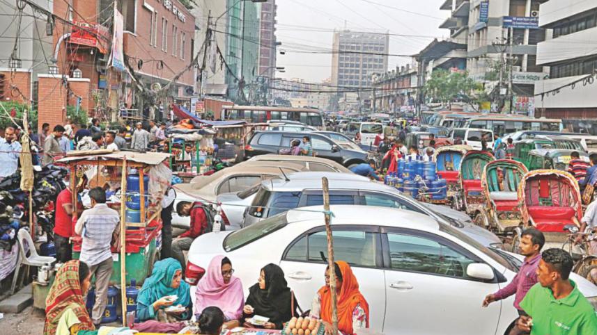 Free footpaths from hawkers