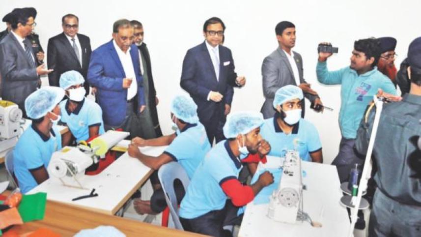 garments factory in prison