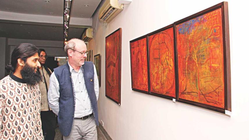 Group art exhibition at AFD