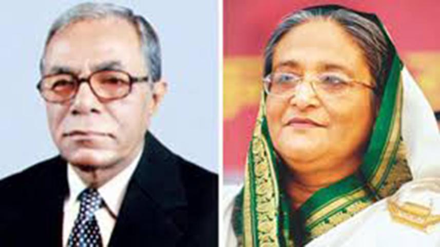 Prime Minister Sheikh Hasina and President Abdul Hamid