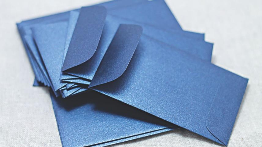 Lost secrets of the blue enveloped letter