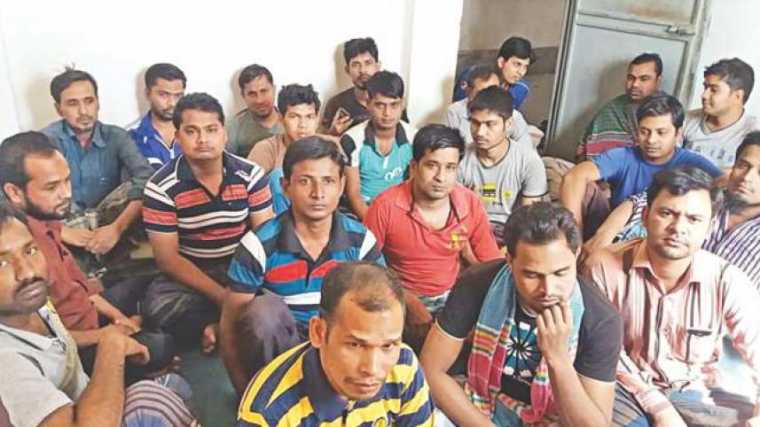 25 Bangladeshi workers